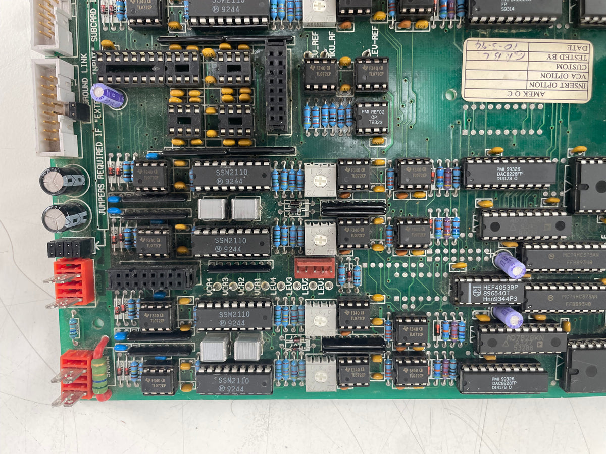 AMEK – Virtual Dynamics HM7897B / SUB787 Dynamics PCB – Untested