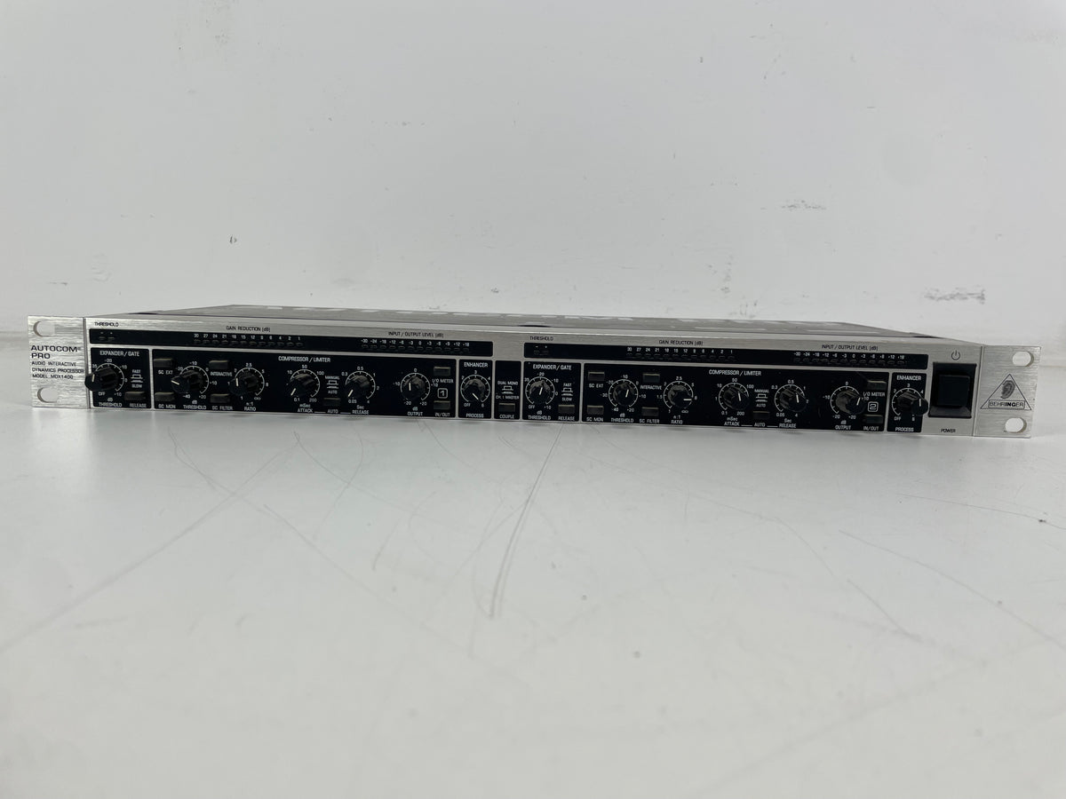 Behringer - MDX 1400 - Autocom Pro - Dynamics Processor - Used / Needs Cleaning