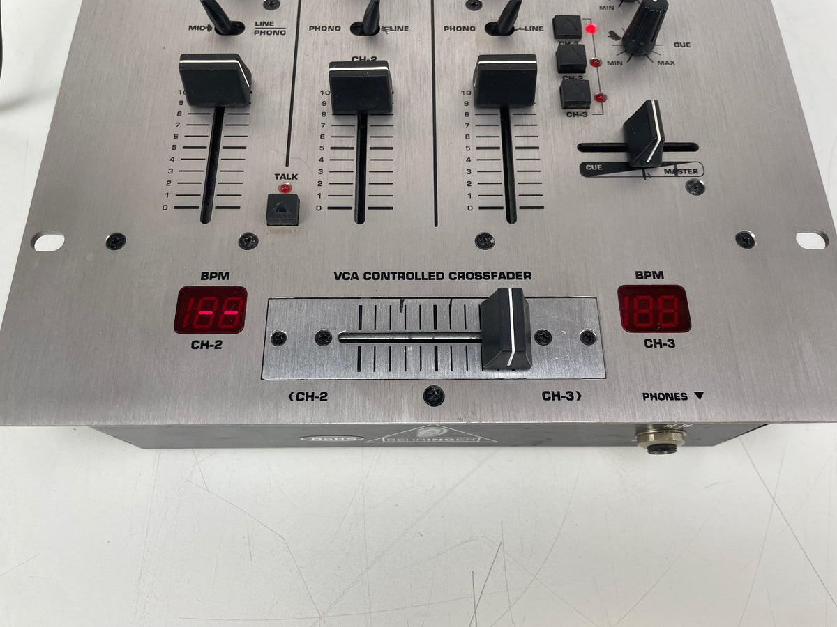 Behringer - DX626 - DJ-Mixer - Gereviseerd (Potmeters gereinigd)