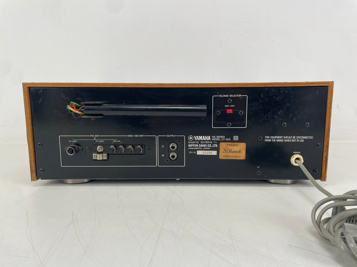 Yamaha – CT-610 – Natural Sound AM/FM Stereo Tuner