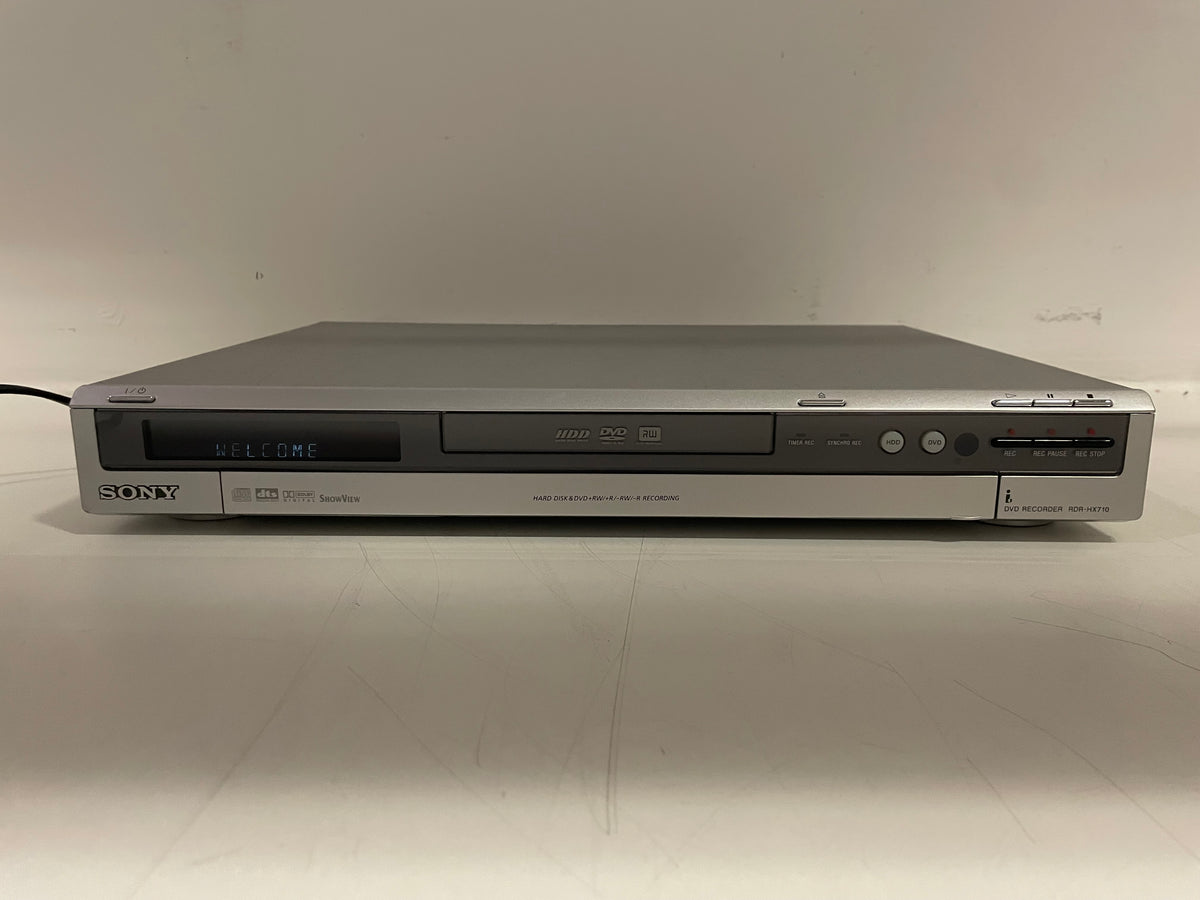 Sony – RDR-HX710 – DVD Recorder / Player – HDD Recorder