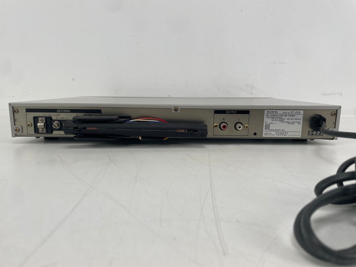 Sony – ST-JX3L – FM Stereo / FM-AM Tuner