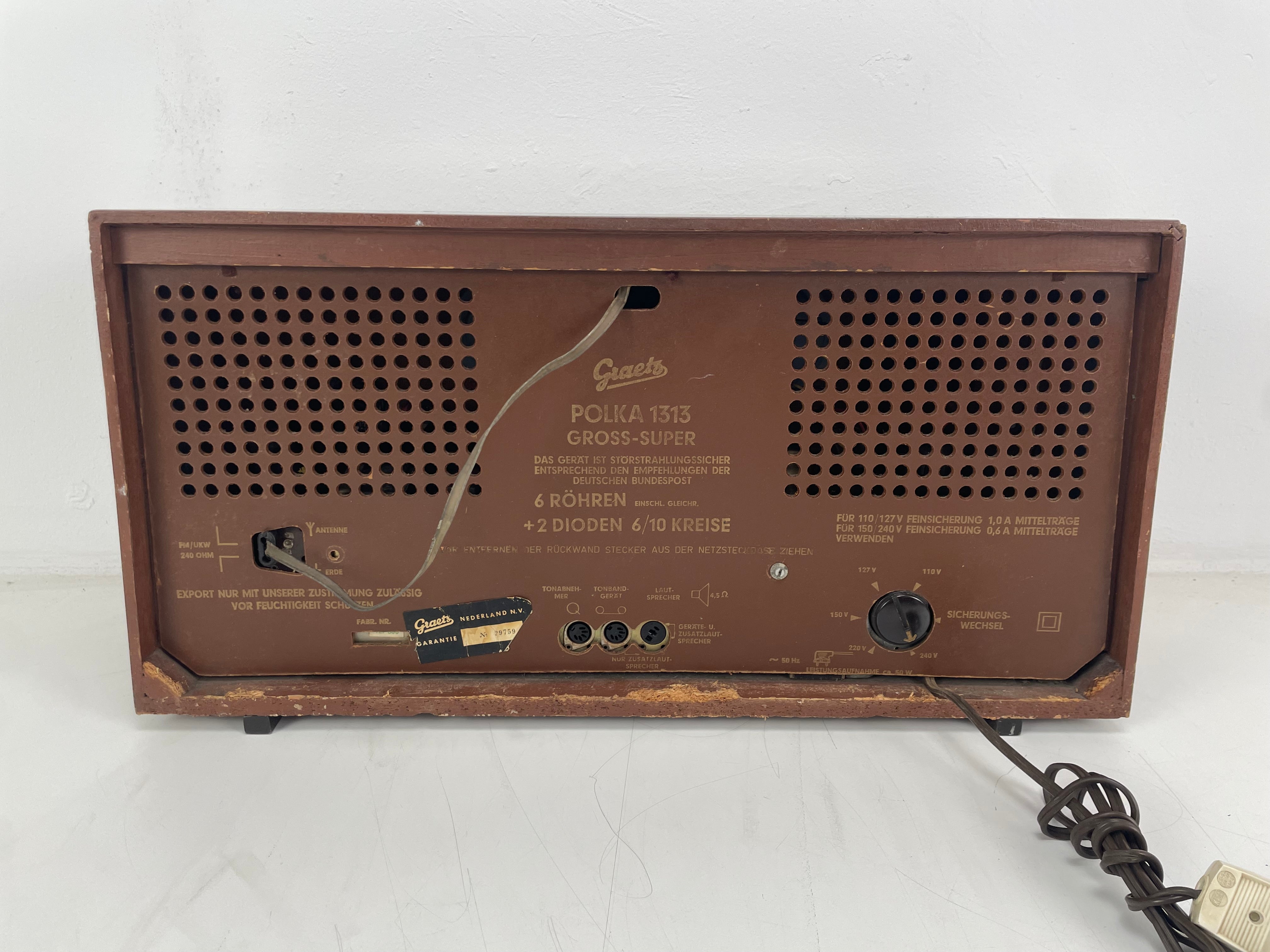 Polka - 1313 – Buisradio – Vintage buizenontvanger