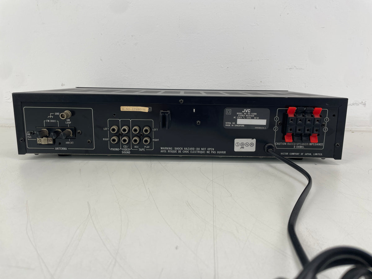 JVC – RX-150 – AM/FM Digital Synthesizer Stereo Receiver