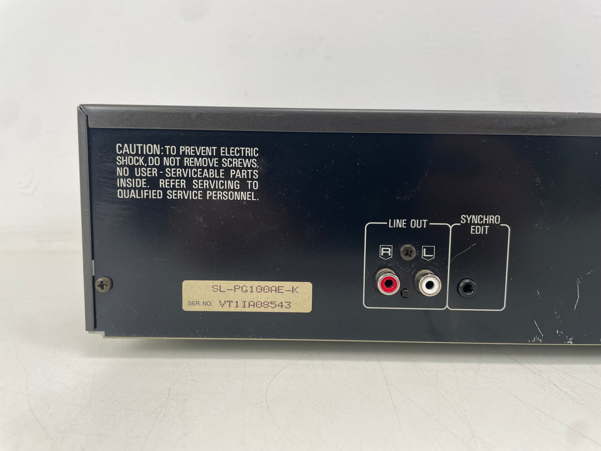 Technics – SL-PG100A – MASH Compact Disc Player