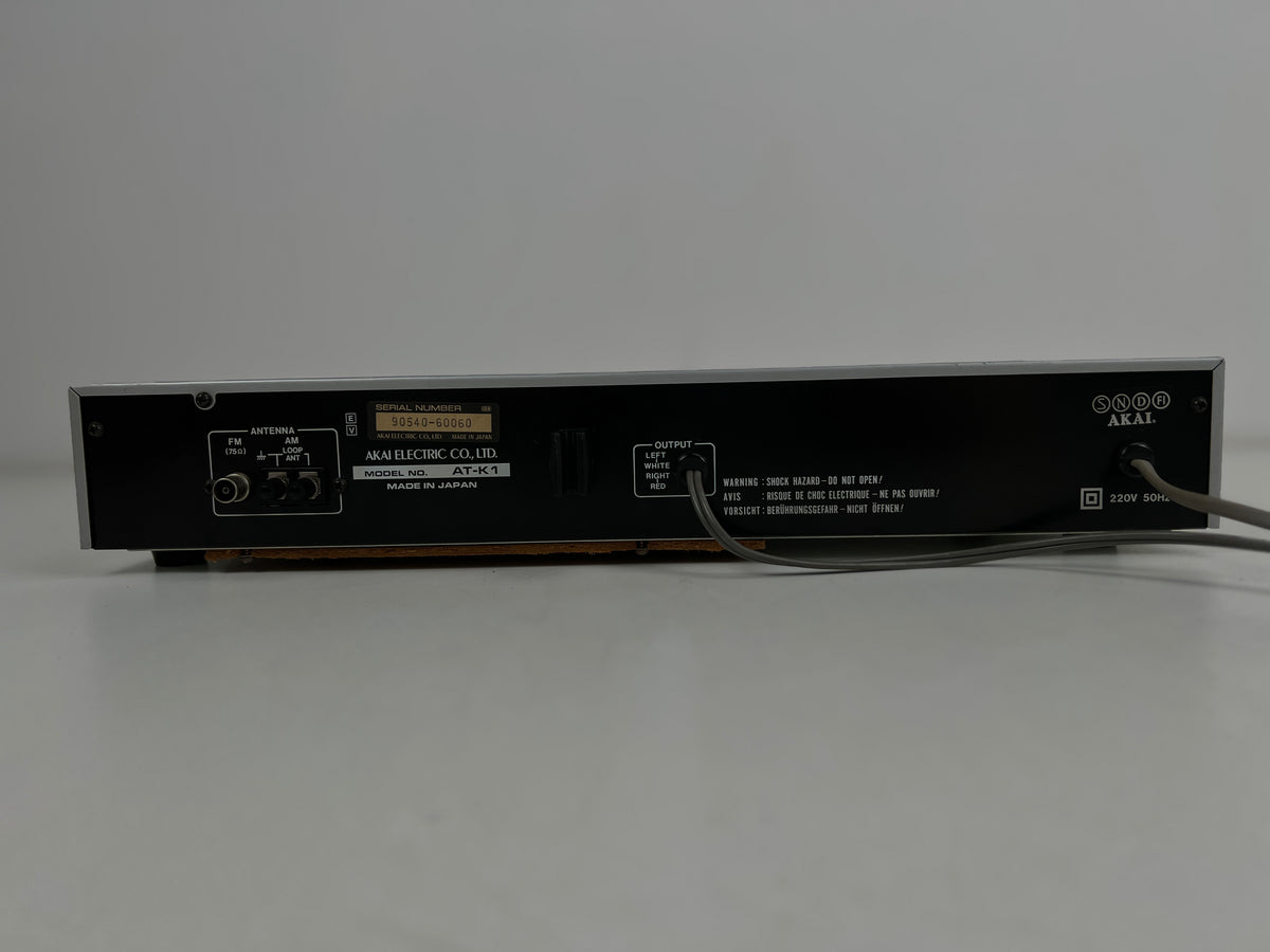 AKAI - Stereo Tuner - AT-K1 FM AM