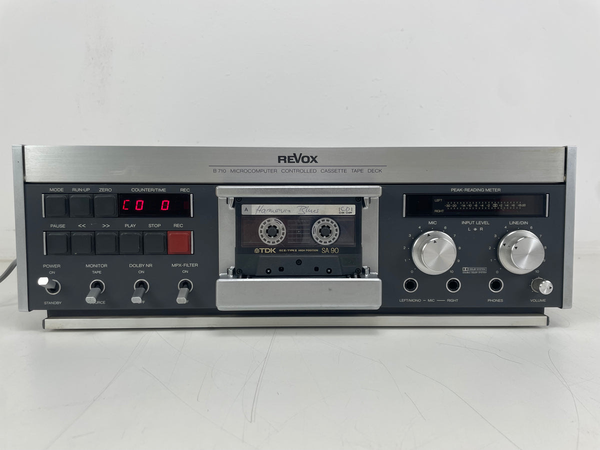 Revox (Studer) - B710 MKI-  Cassette Tape Deck - Serviced/Recapped
