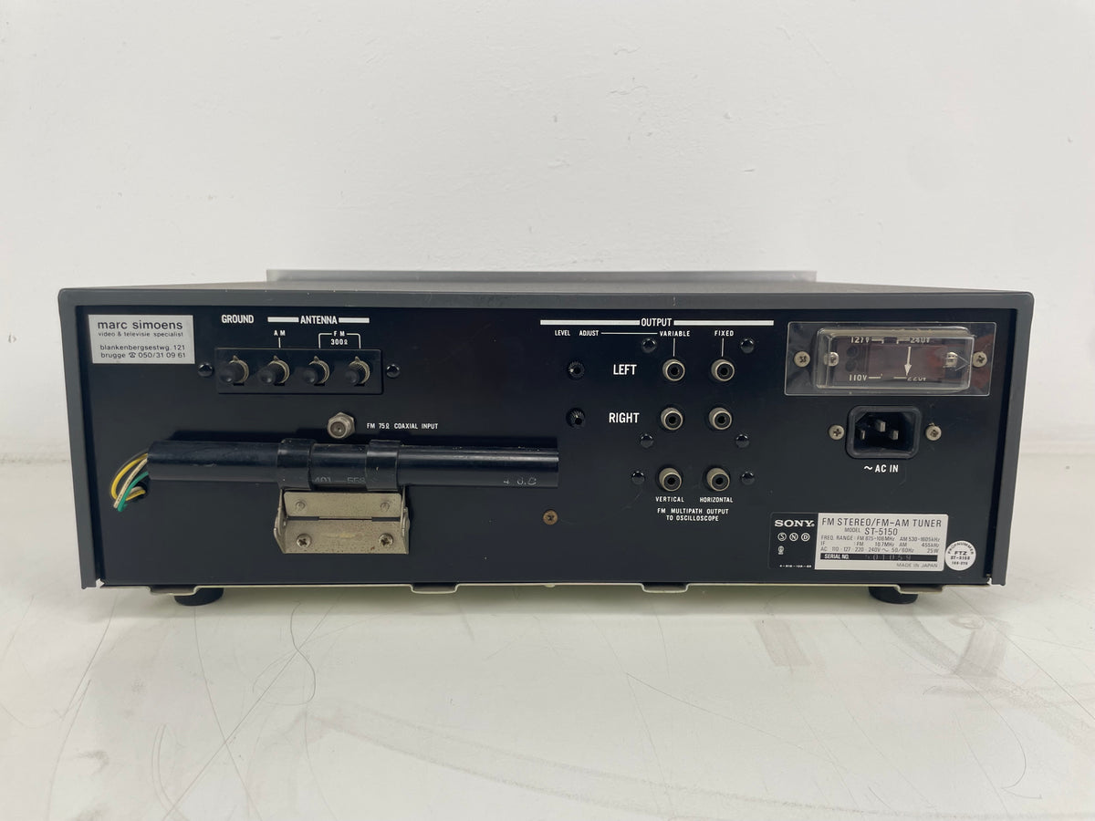 Sony - ST-5150 - FM/AM Tuner