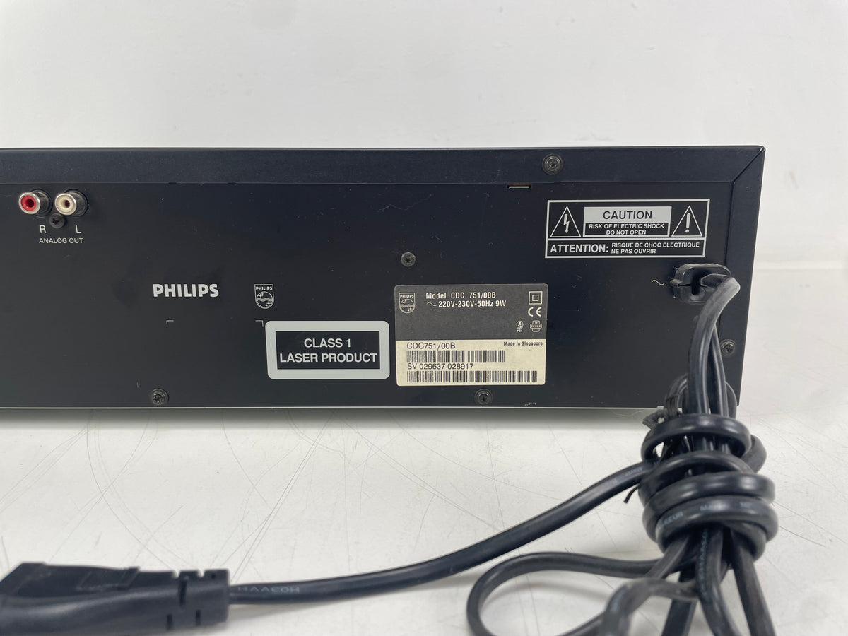 Philips – CDC751 – 5-Disc Carousel CD Changer