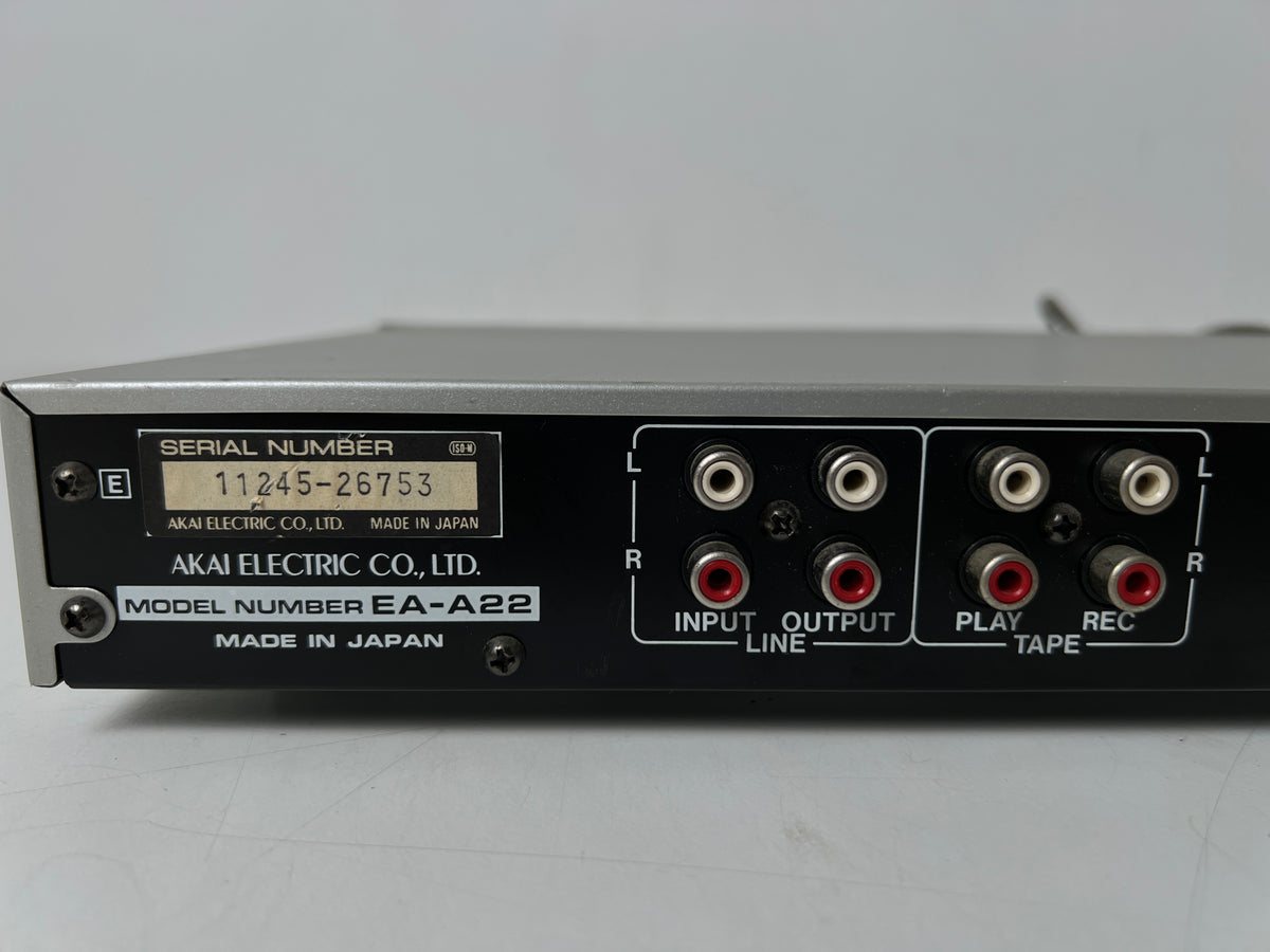 Akai EA - Stereo Graphic Equalizer - EA-A22