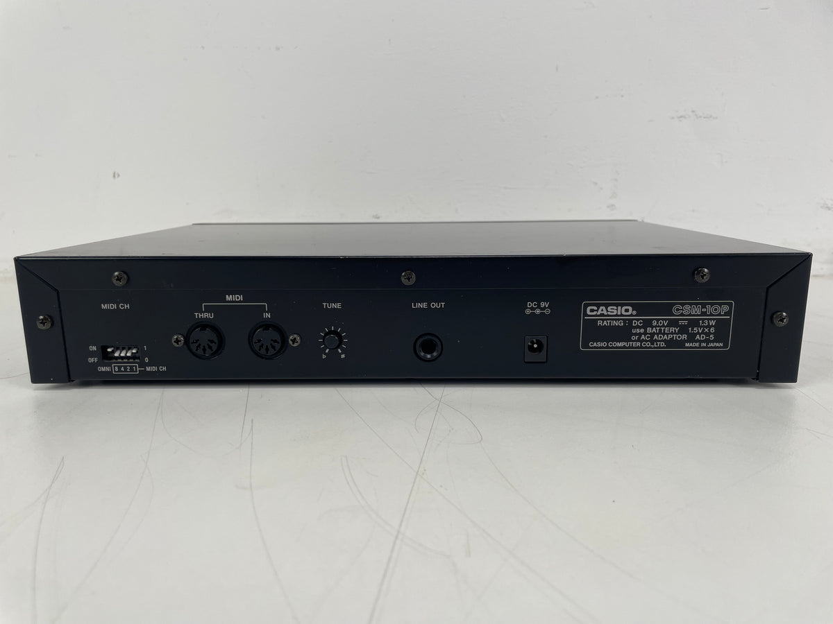 Casio - CSM-10P - Piano Sound Module - Inc. Adapter - Untested