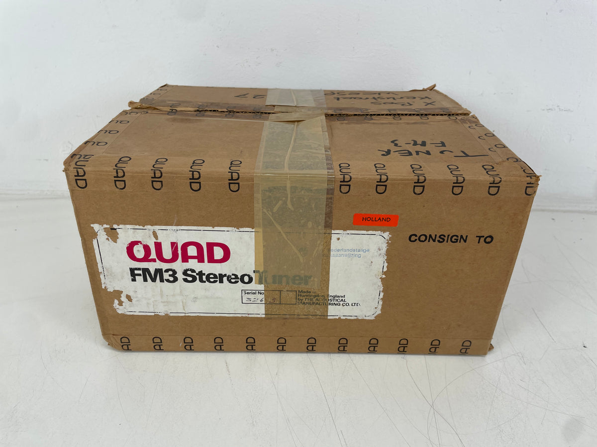 Quad – FM3 Stereo Tuner – Original Box – No Power Cable