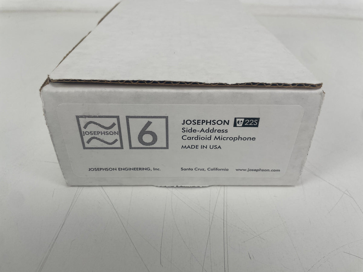 Josephson - e22s - Side-Adress  Microphone - By: Steve Albini -  Mint - 1st owner (No.2)