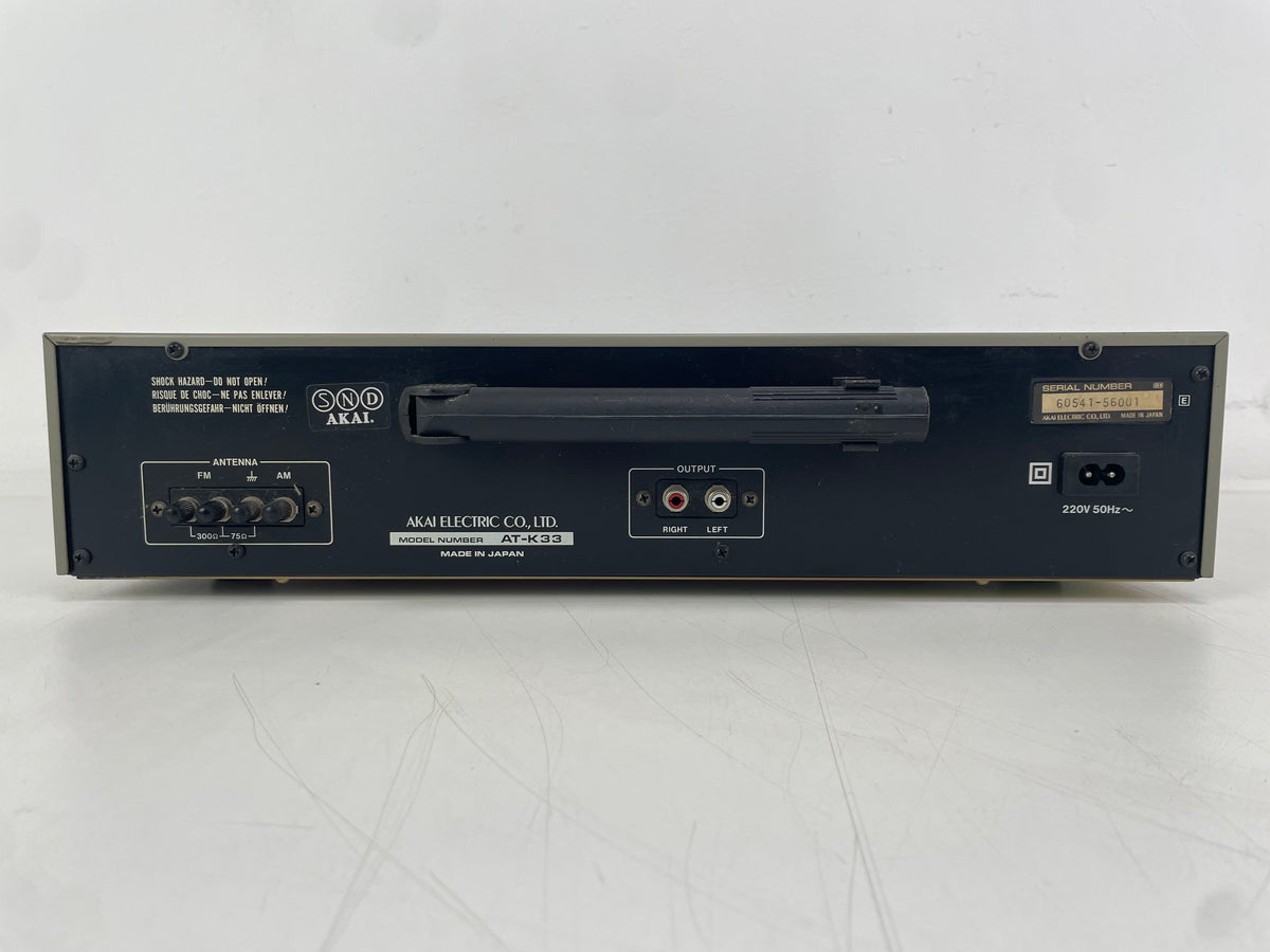 Akai – AT-K33 – FM/AM Stereo Tuner