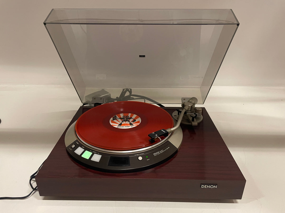Denon - DP-55L - Quartz Direct Drive Turntable – ⚠ 110V ⚠ – Pickering UV-15 - Serviced (Repaired)