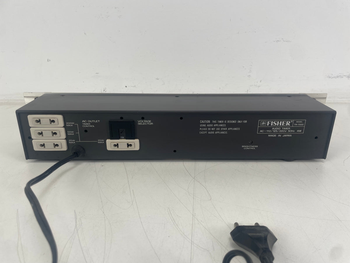 Fisher - TR-7000 - Audio Timer