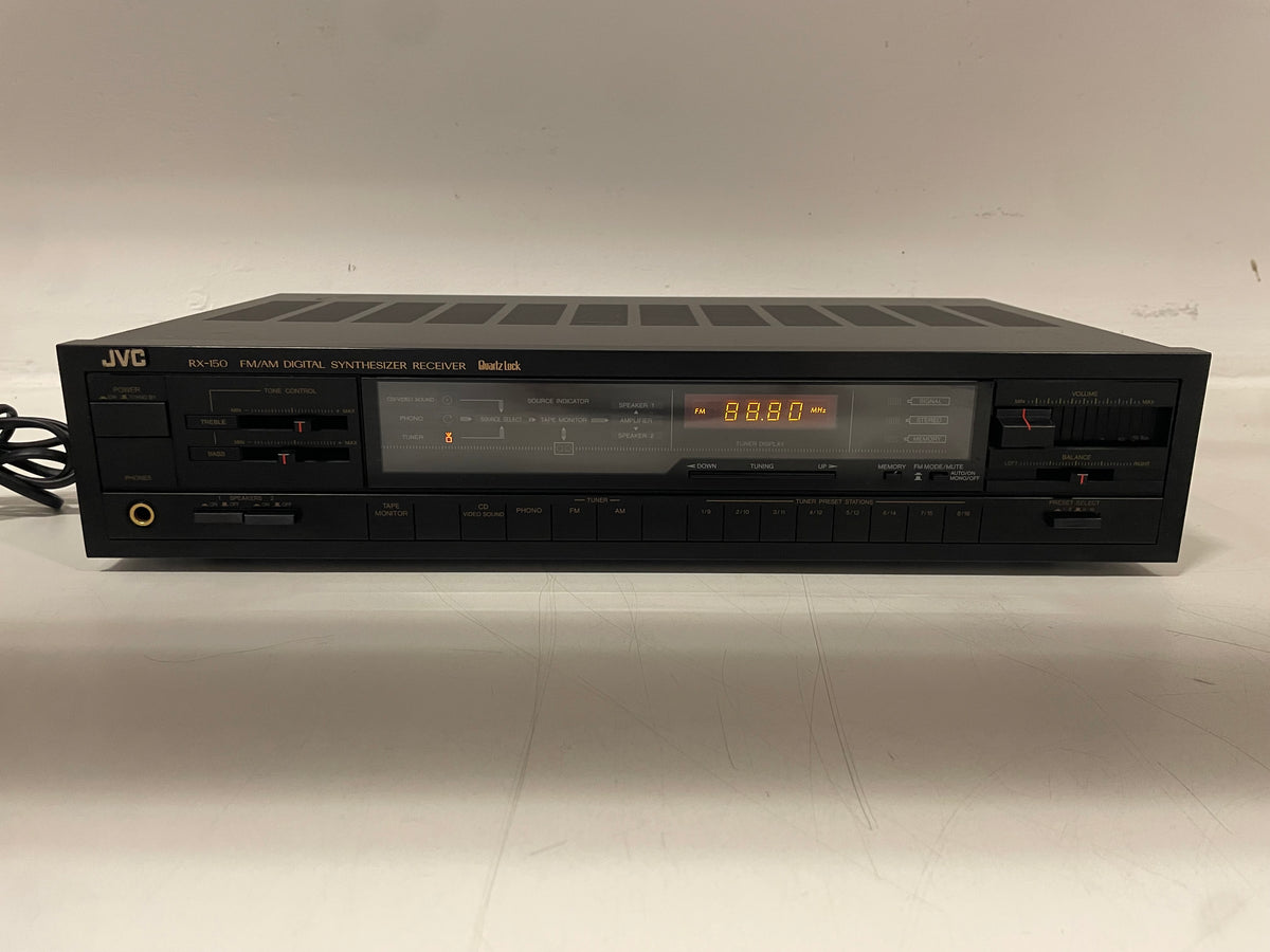 JVC – RX-150 – AM/FM Digital Synthesizer Stereo Receiver