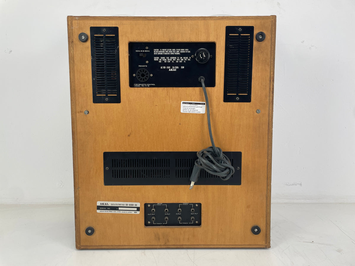 Akai - 630DD-SS - Spoelenrecorder - 3-Kops - Direct Drive - Onderhouden (Gereinigd/Nieuwe Lampen)