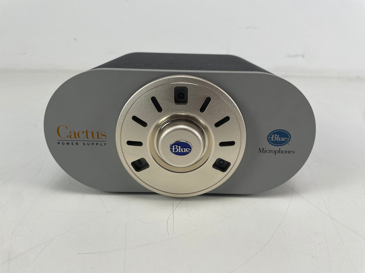 Blue - Cactus - Tube Condenser Microphone - Mint - Inc. Case/Accessoires/New Tube/Manual (AKA Complete Set)