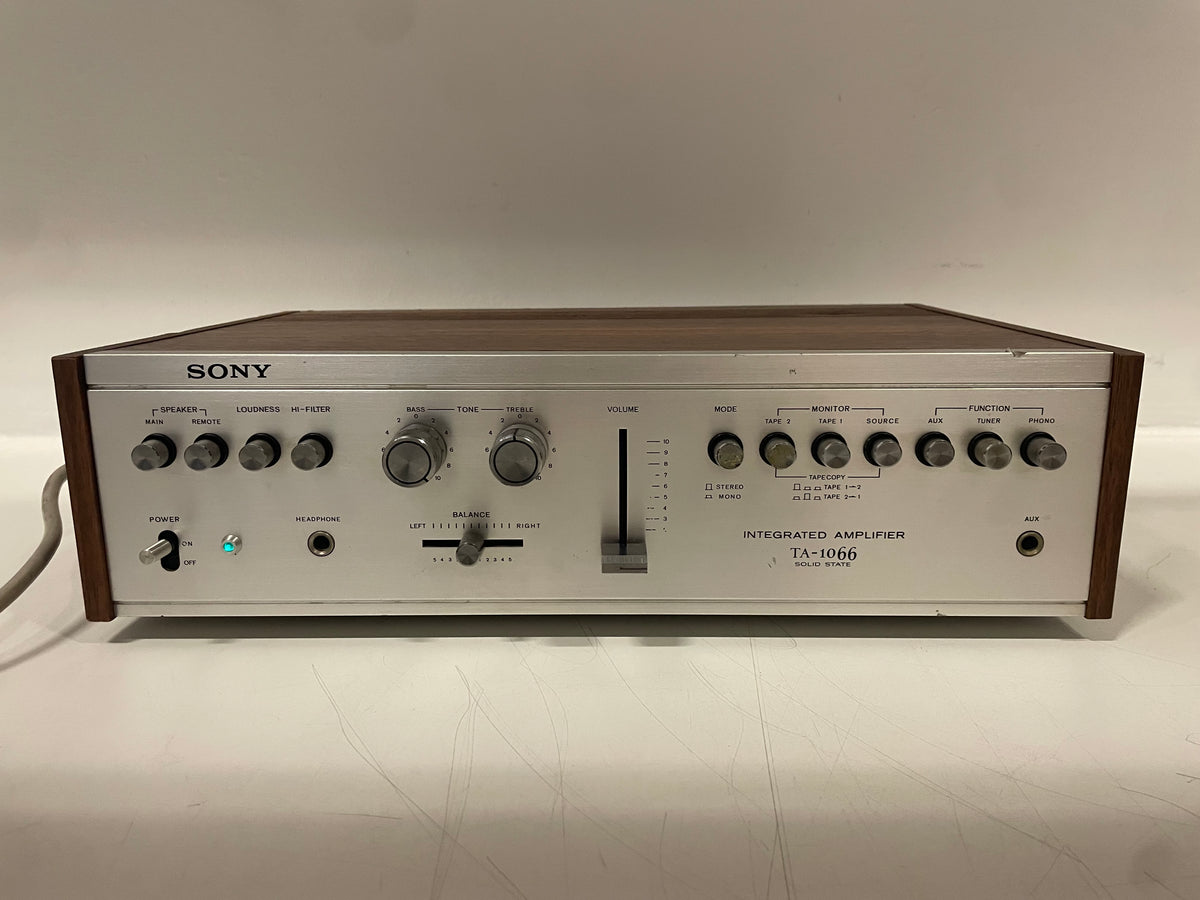 Sony – TA-1066 – Stereo Integrated Amplifier – Serviced (Pots Cleaned)