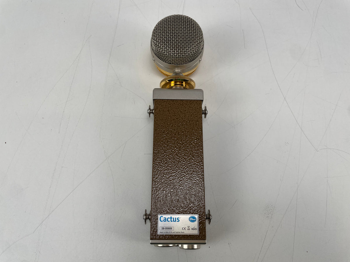 Blue - Cactus - Tube Condenser Microphone - Mint - Inc. Case/Accessoires/New Tube/Manual (AKA Complete Set)