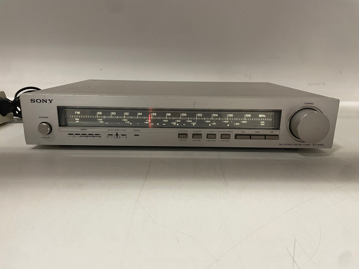 Sony – ST-A35L – FM Stereo / AM Tuner – Stereo Indicator Light Defective