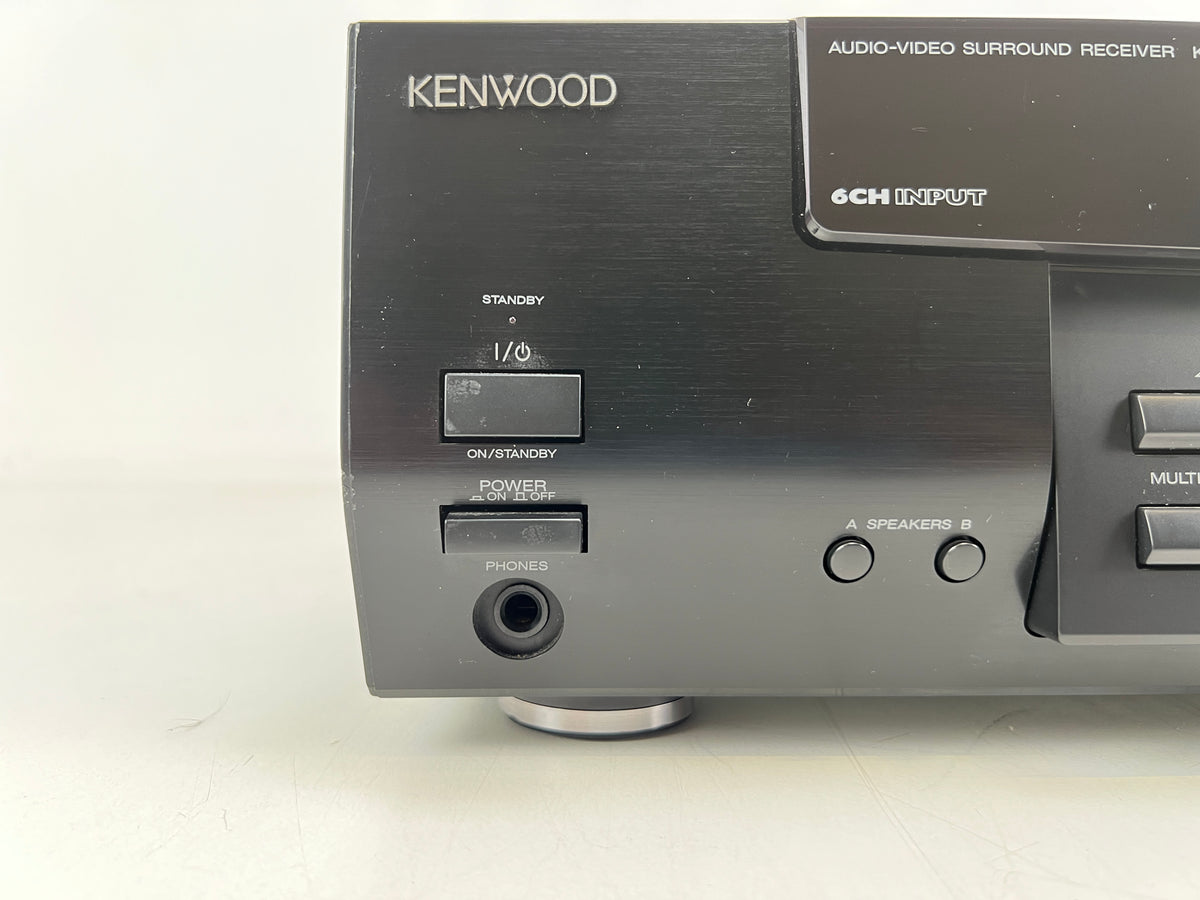 Kenwood – KRF-V6050D – 5.1 AV Surround Receiver – Serviced (Cleaned)