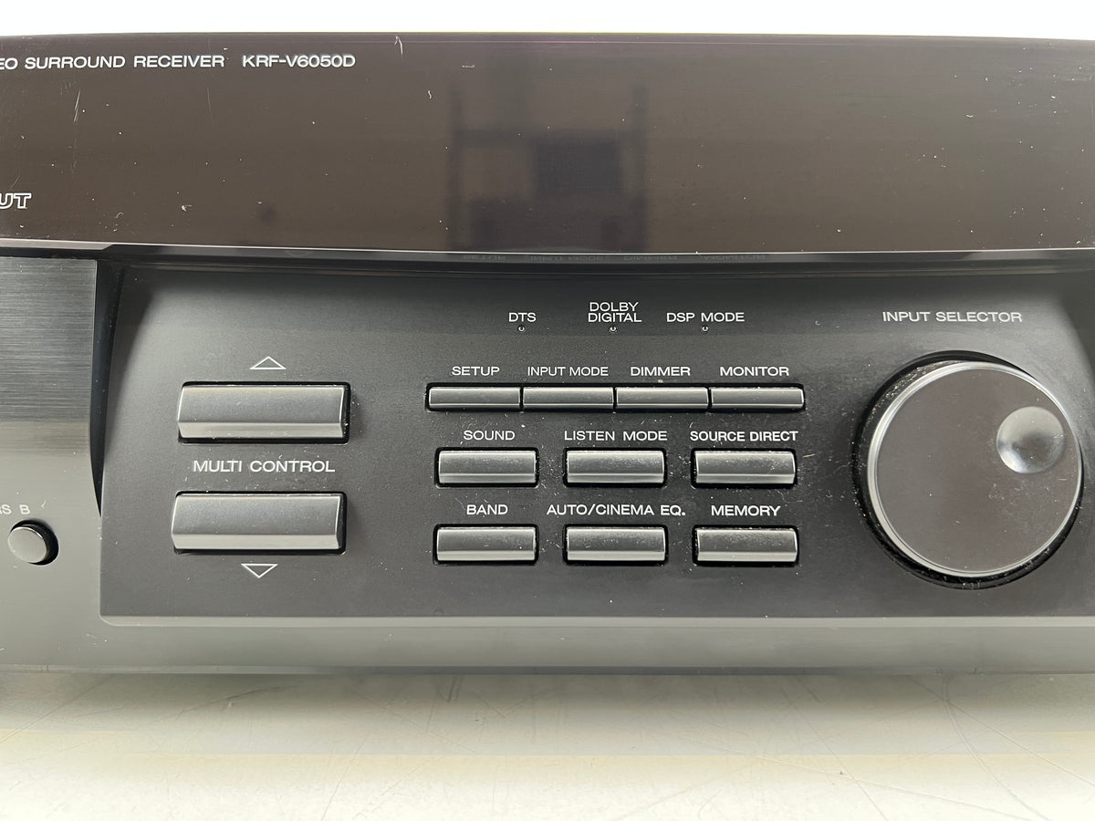 Kenwood – KRF-V6050D – 5.1 AV Surround Receiver – Serviced (Cleaned)