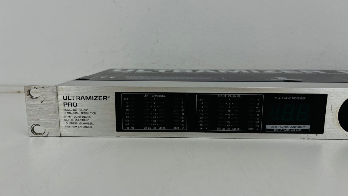 Behringer Ultramizer Pro DSP 1400P - Pro Audio - Signal Processor - No PSU