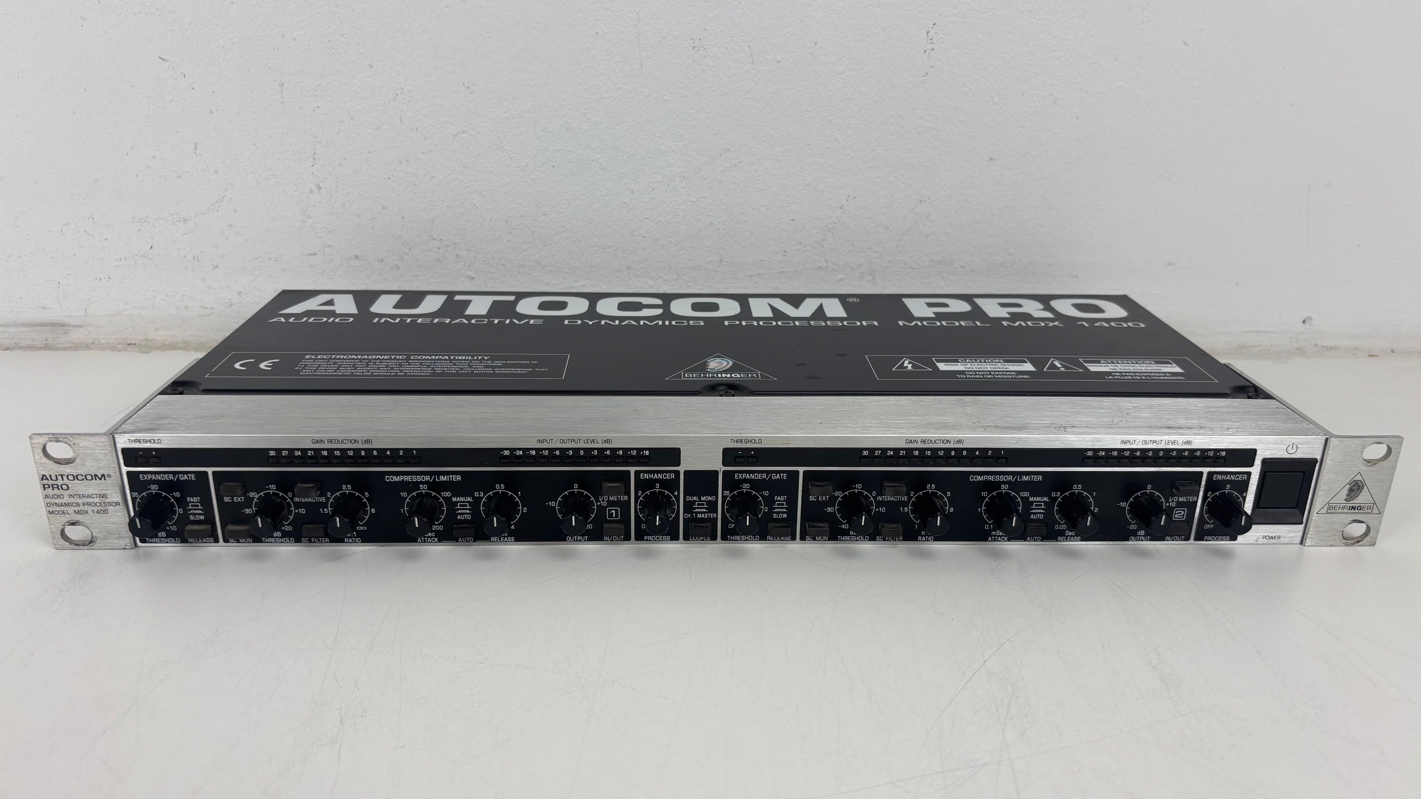 Behringer Autocom Pro - MDX 1400 - No PSU - Compressor/Limiter/Expander/Gate