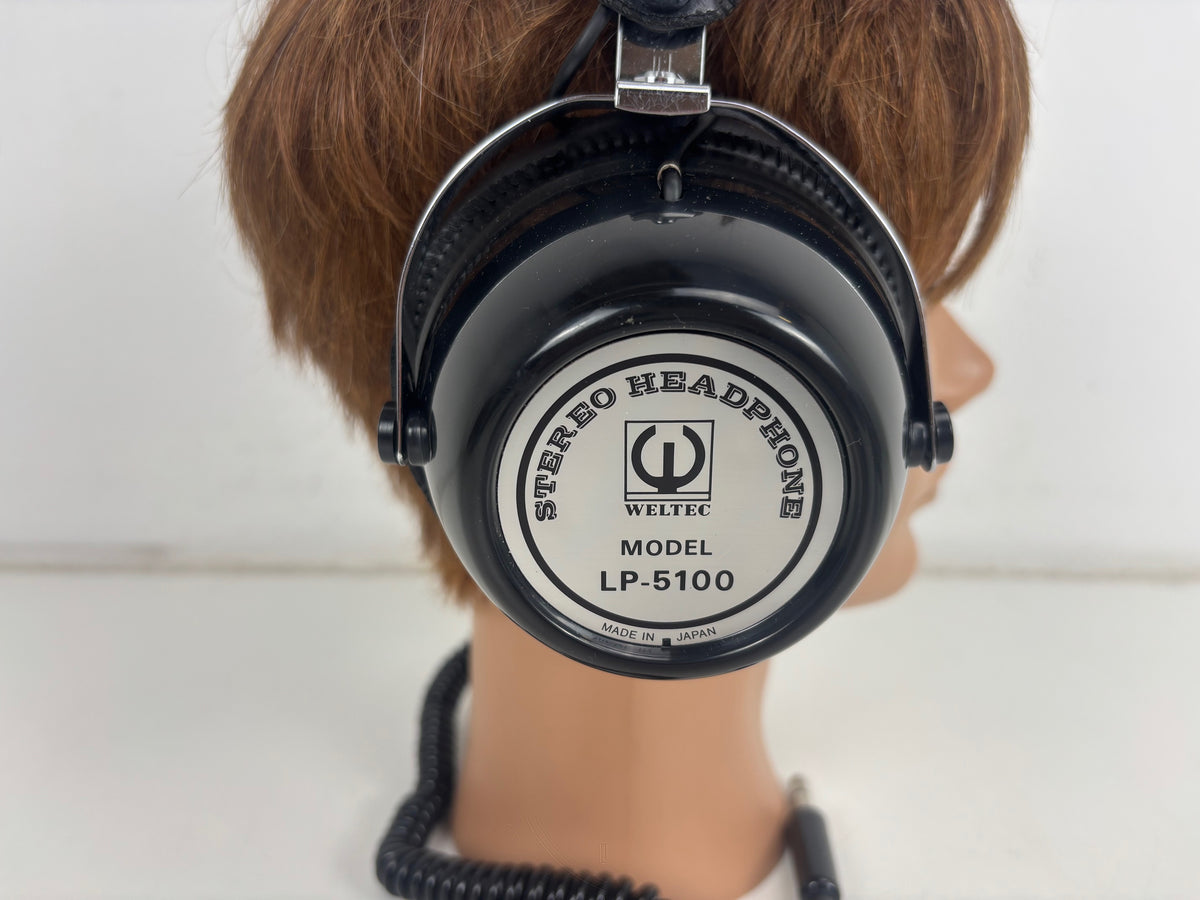 WELTEC LP-5100 - Vintage Stereo Headphones