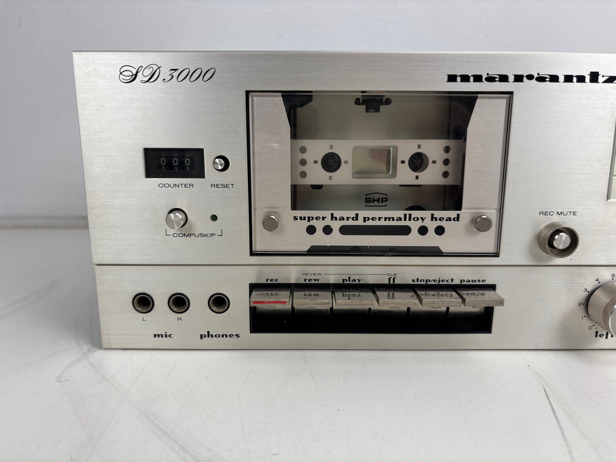 Marantz SD3000 - Vintage Stereo Cassette Deck - Dolby B (Serviced)