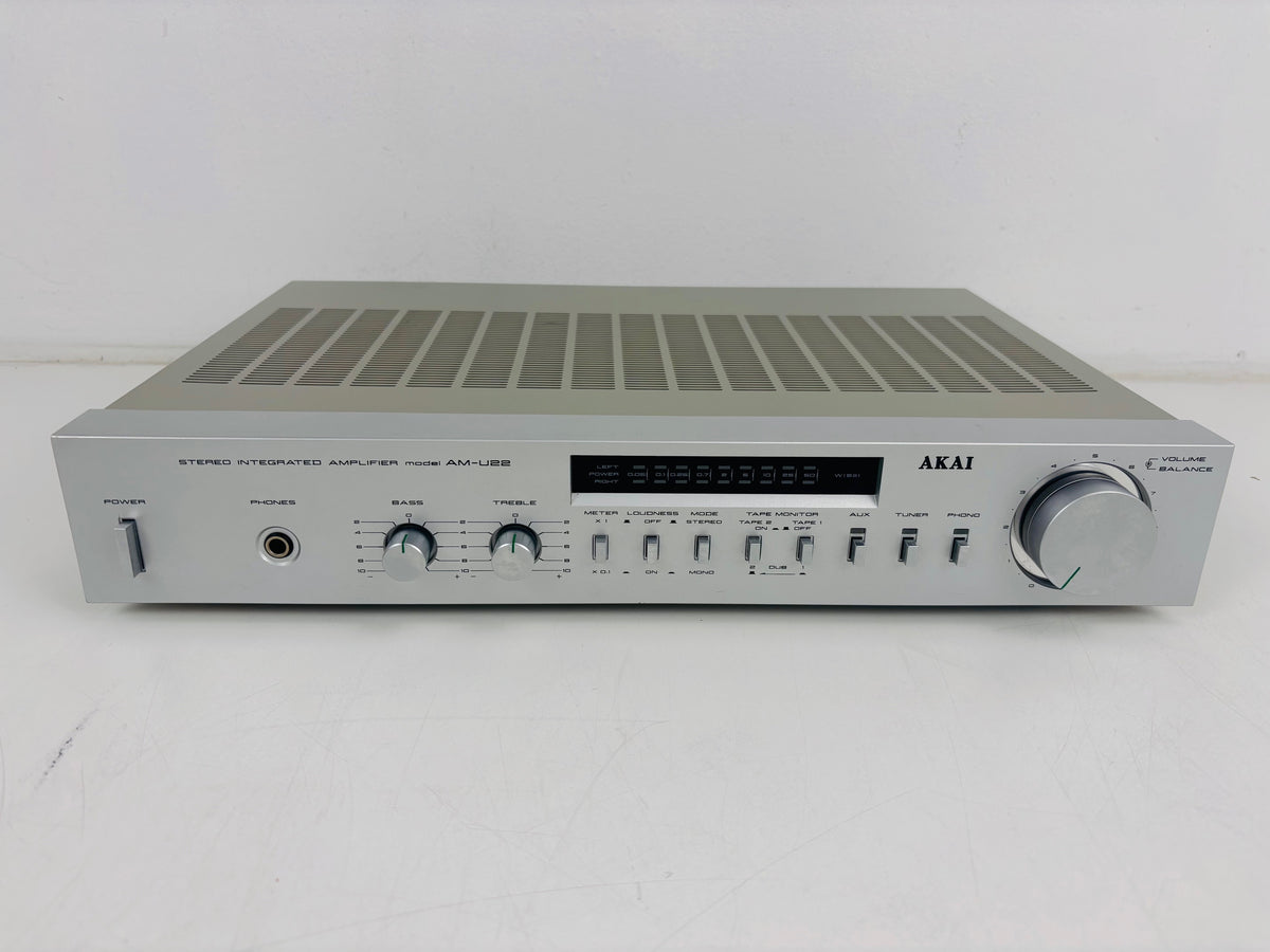 AKAI - AM-U22 - Vintage Stereo Integrated Amplifier - 25W Per Channel