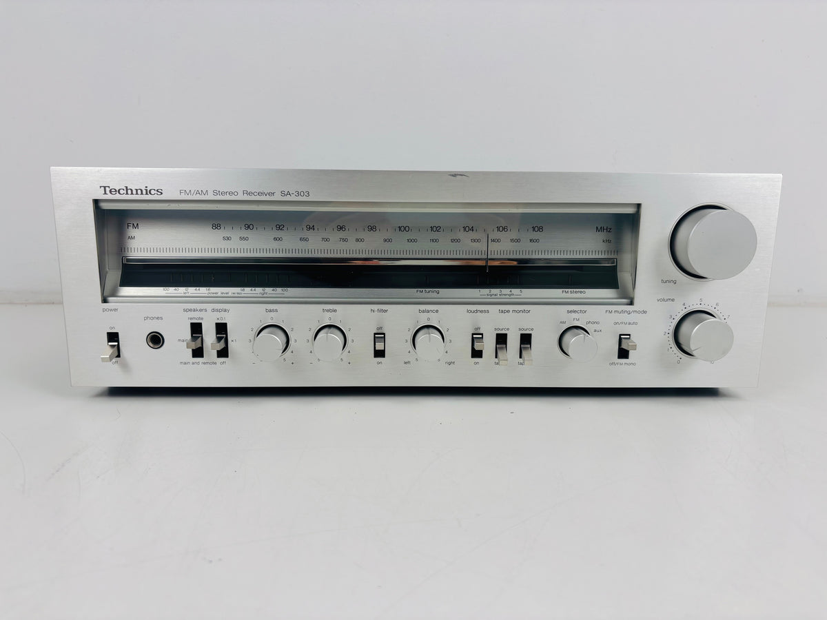 Technics - SA-303 - Vintage Stereo Receiver - 40W per Channel