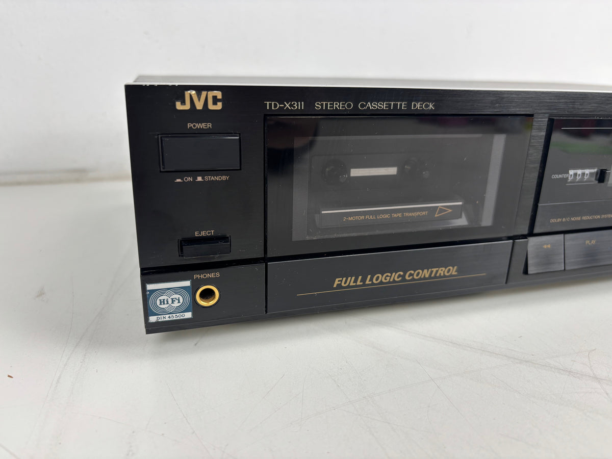 JVC TD-X311 - Vintage Stereo Cassette Deck - Dolby B/C (serviced)