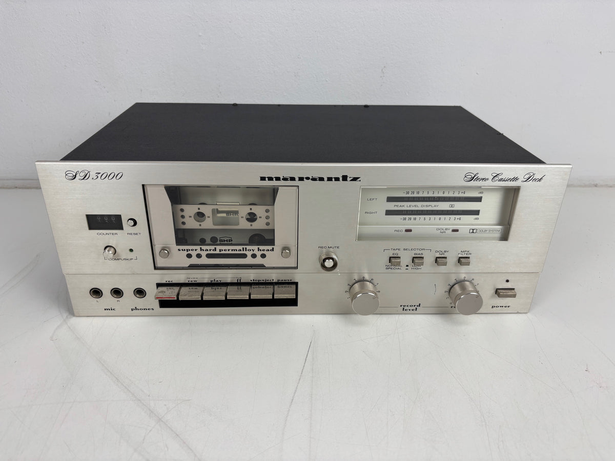 Marantz SD3000 - Vintage Stereo Cassette Deck - Dolby B (Serviced)