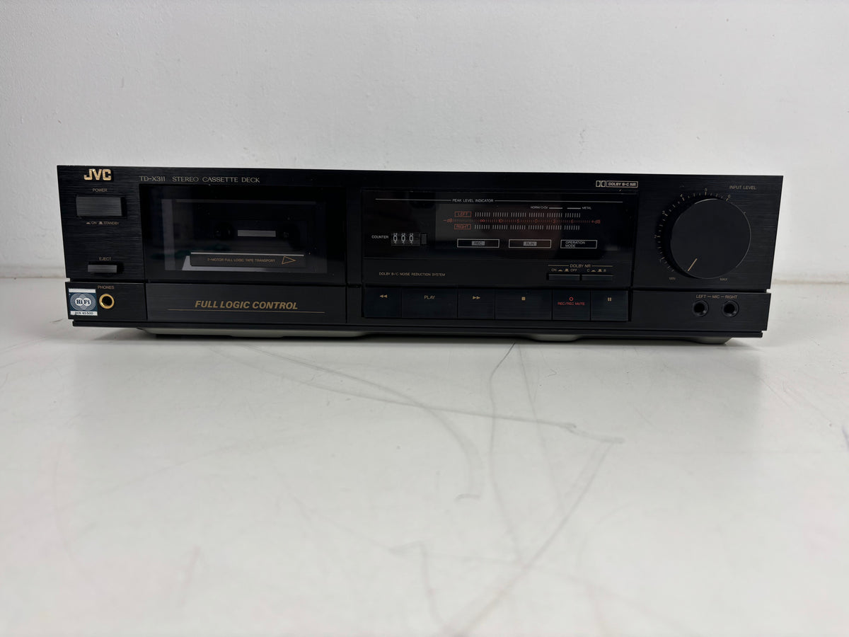 JVC TD-X311 - Vintage Stereo Cassette Deck - Dolby B/C (serviced)