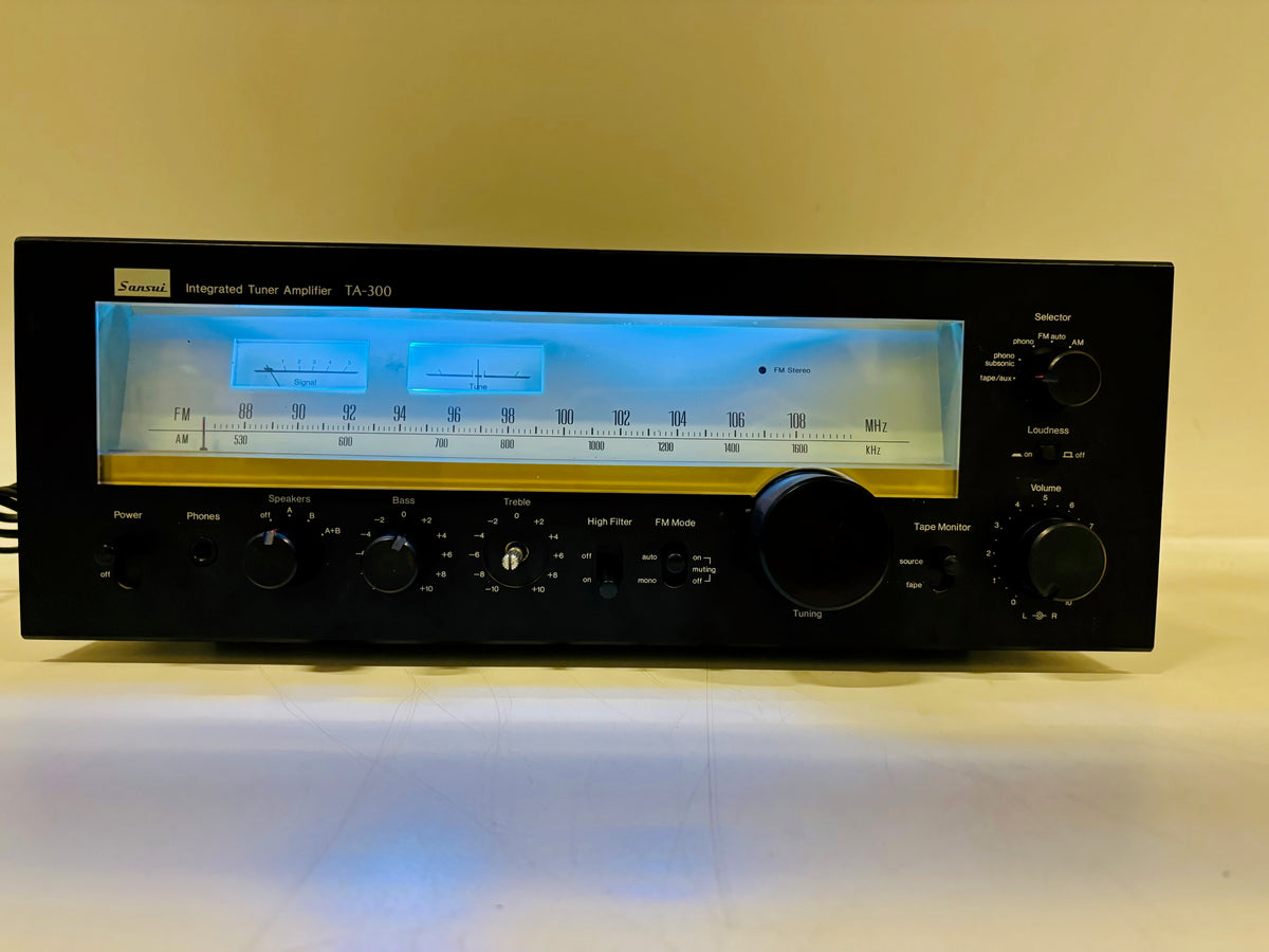 Sansui TA-300 stereo receiver - Onderhoud uitgevoerd