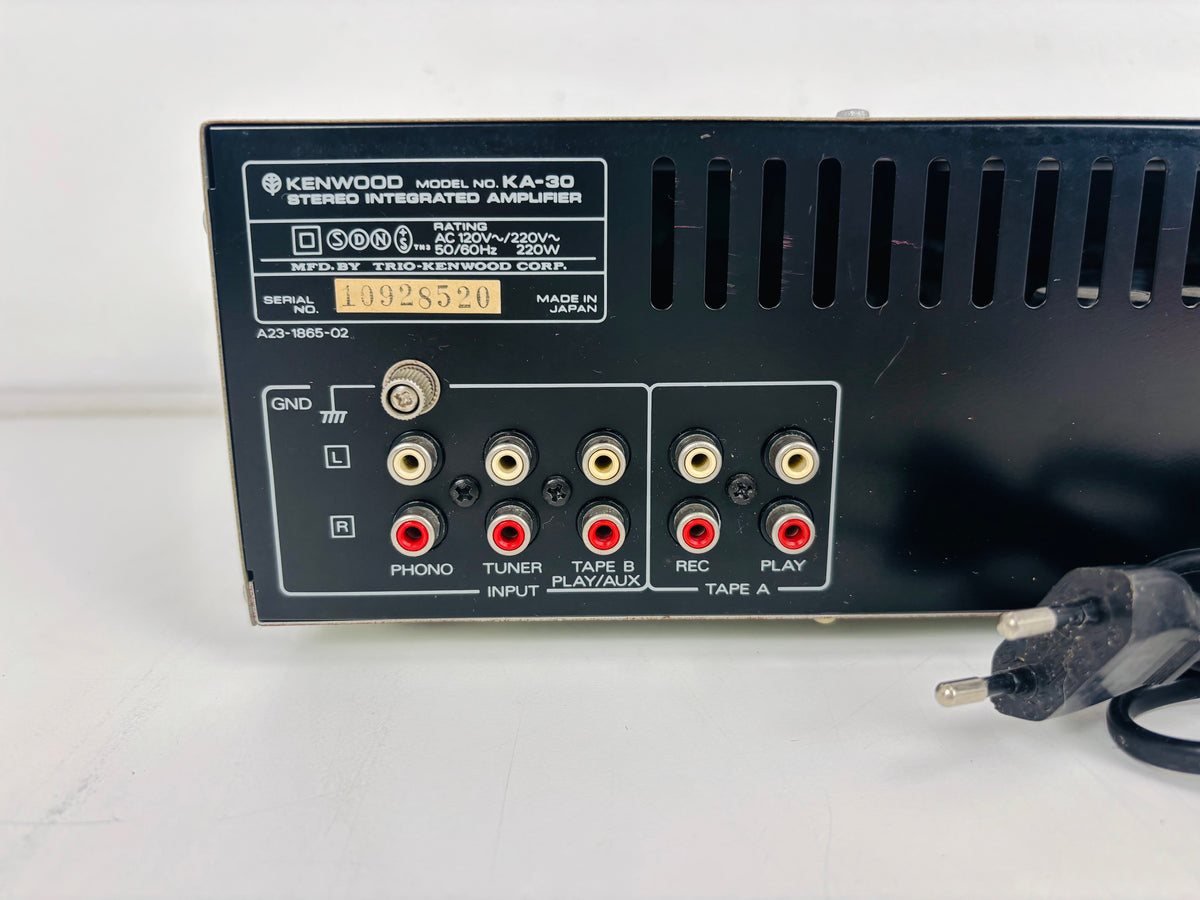 Kenwood KA-30 - Vintage Stereo Amplifier - 2x25W