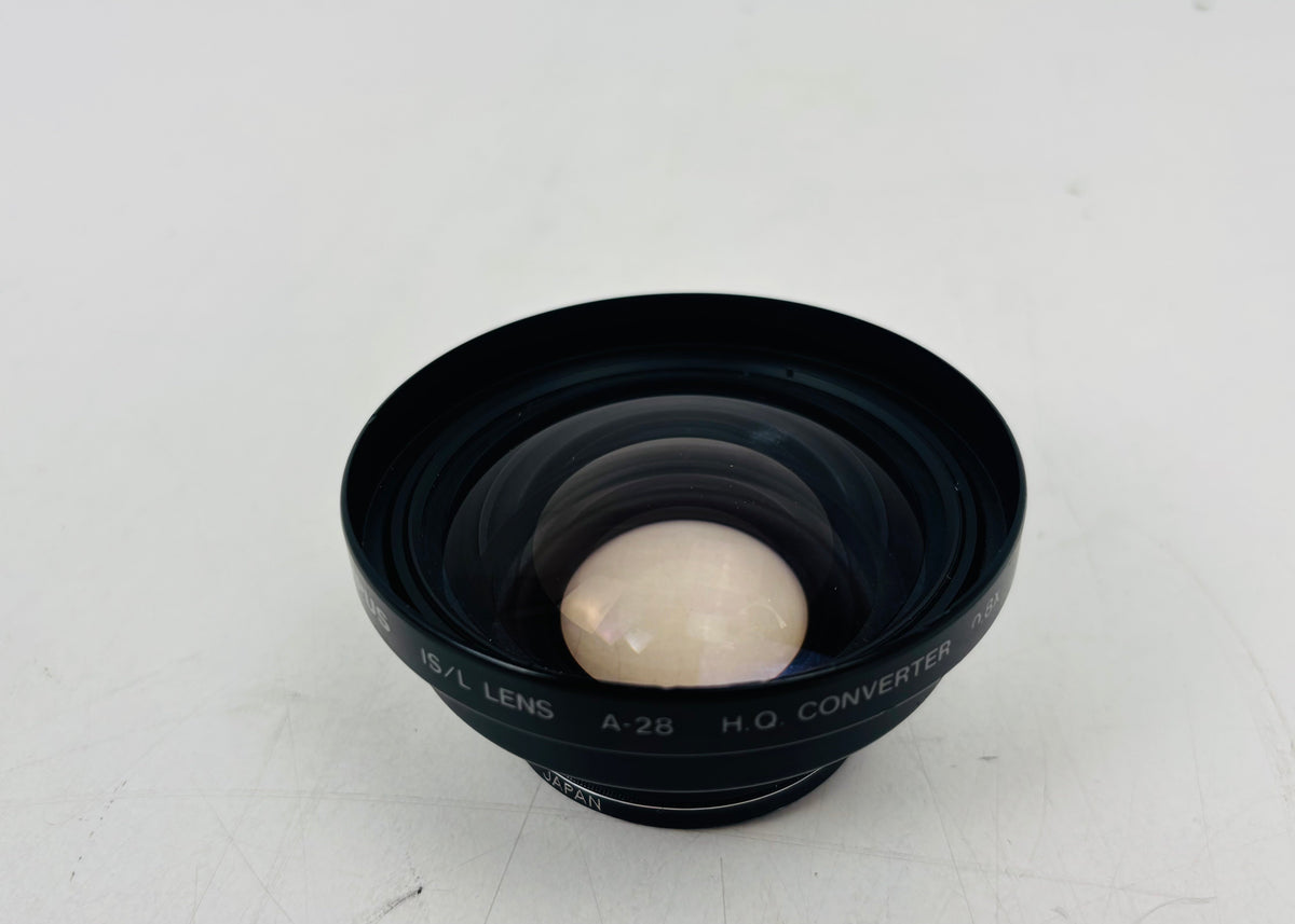 Olympus - A-28 IS/L Lens H.Q. Converter - Wide Angle Converter