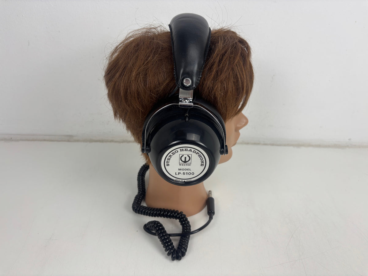 WELTEC LP-5100 - Vintage Stereo Headphones