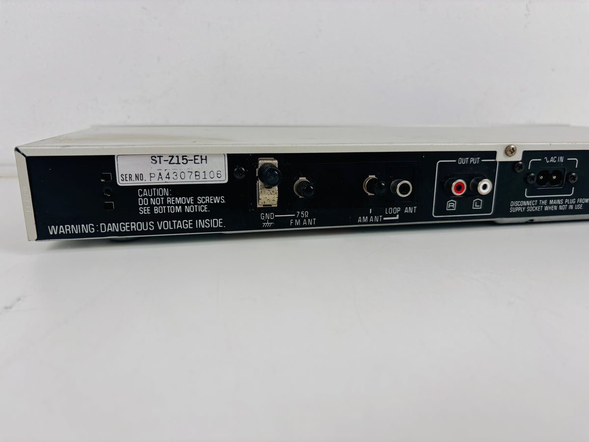 Technics ST-Z15 - Vintage AM/FM Stereo Tuner - Analogue Radio Receiver