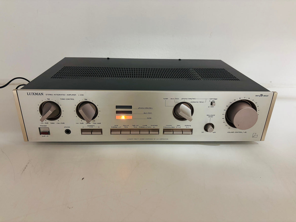 Luxman L-230 - Vintage Stereo Integrated Amplifier - 63W per Channel