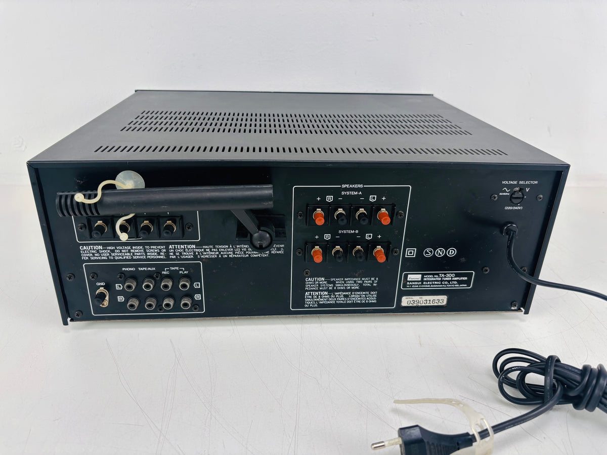 Sansui TA-300 stereo receiver - Onderhoud uitgevoerd