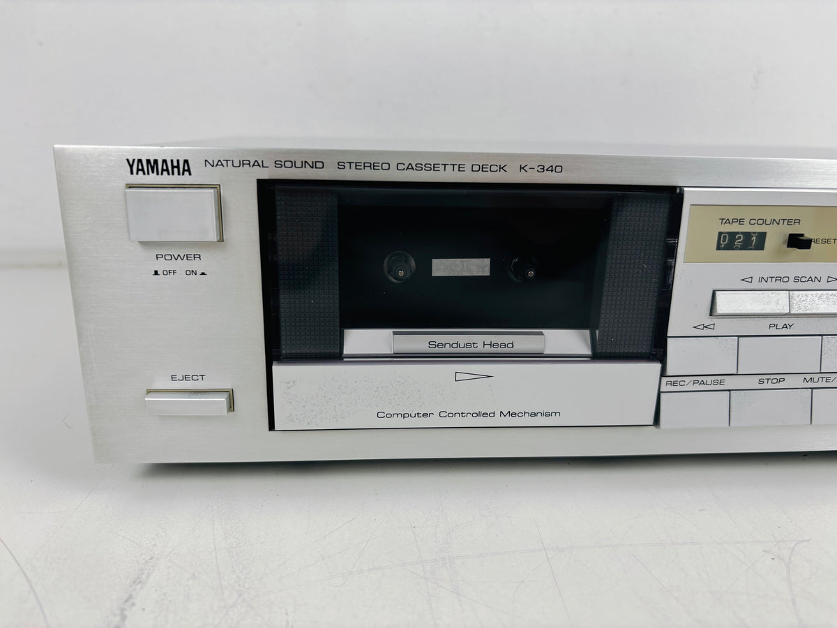 Yamaha - K-340 - Vintage Stereo Cassette Deck - Dolby B/C - HX Pro