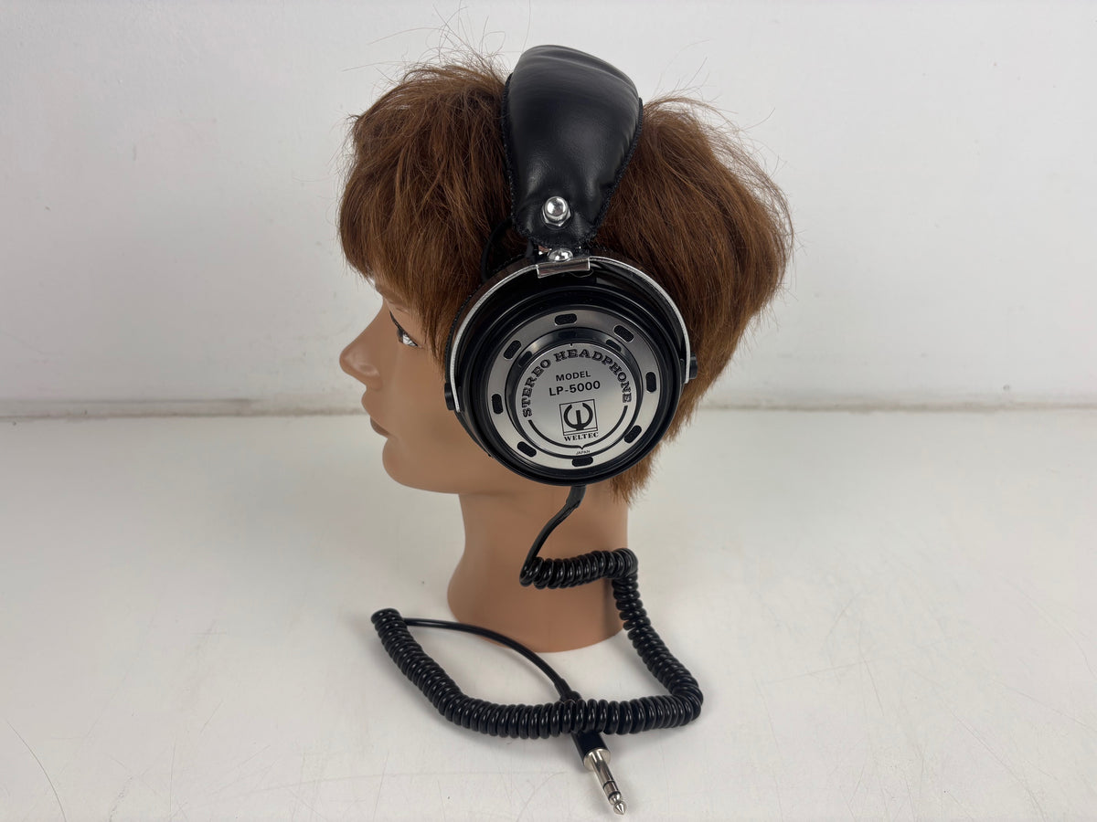 WELTEC LP-5000 - Vintage Stereo Headphones