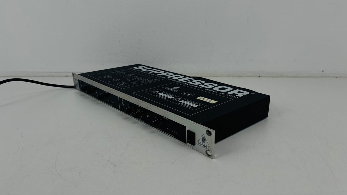Behringer DE2000 - 2-Channel De-Esser / Feedback Suppressor - Rackmount - No PSU