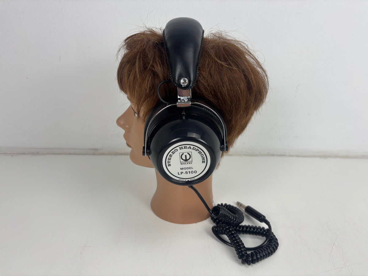 WELTEC LP-5100 - Vintage Stereo Headphones