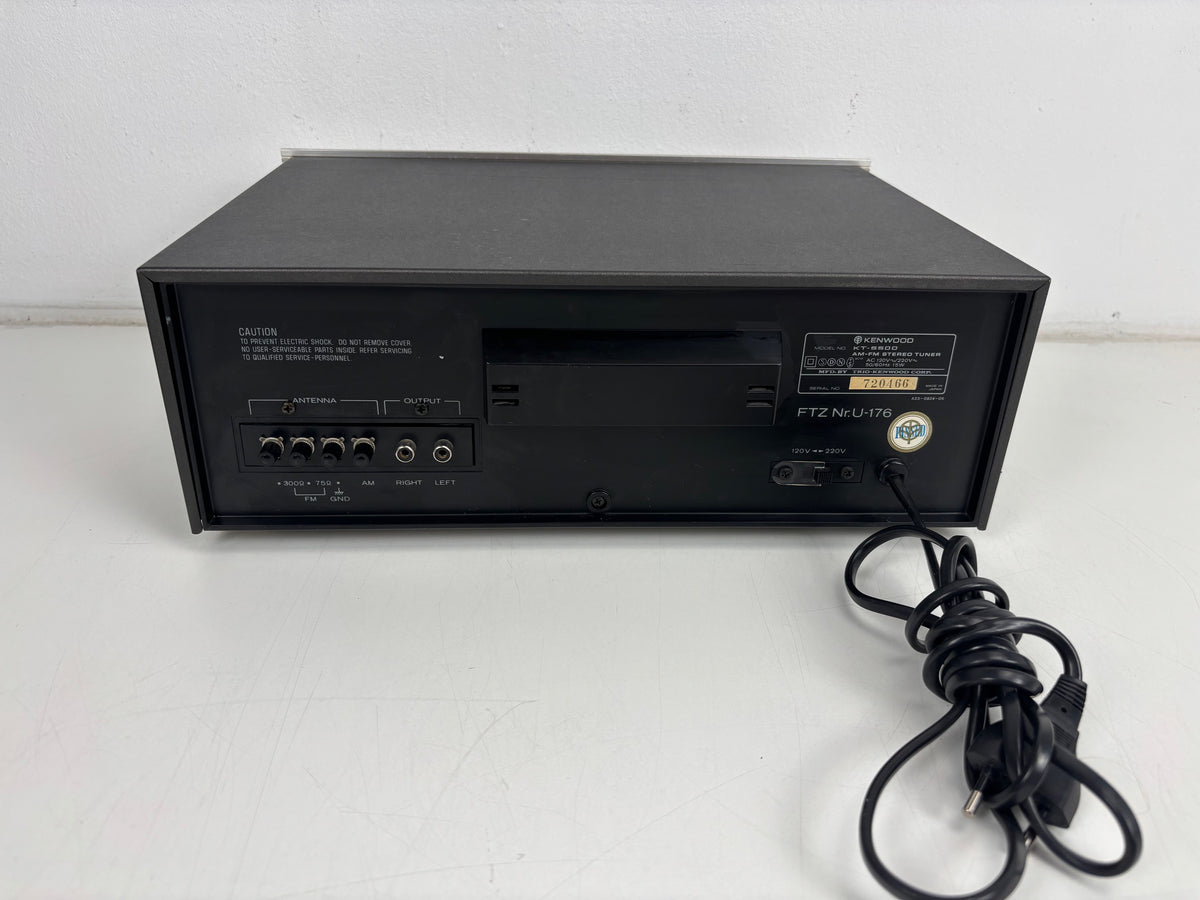Kenwood KT-5500 - Vintage AM/FM Stereo Tuner (Serviced)