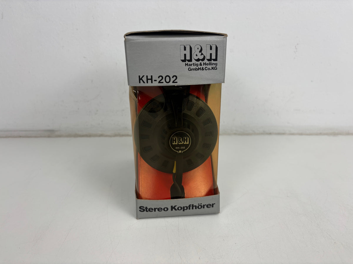 Hartig & Helling KH-202 - Vintage Stereo Headphones New Old Stock